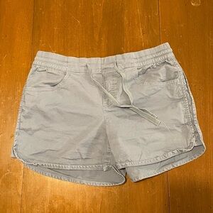 Women’s Eddie Bauer Blue Drawstring Shorts